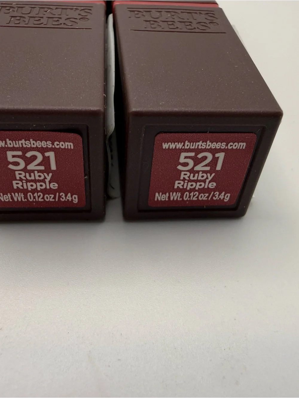 Burt's Bees Lipstick Duo in Ruby Ripple
